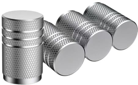 LUUXWPFZ 4 Stück Auto Ventilkappen, für Audi Q2 2015-2023 Autoventil Kappe für Stabilen Reifendruck Ventilabdeckung Accessoiresr,A