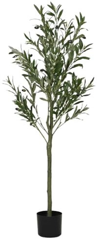 vidaXL Olivenbaum Künstlich 450 Blätter 120 cm Grün, künstliche Pflanze, Kunstbaum, Olivenbaum, künstlicher Baum, künstliche Olivenbaumpflanze