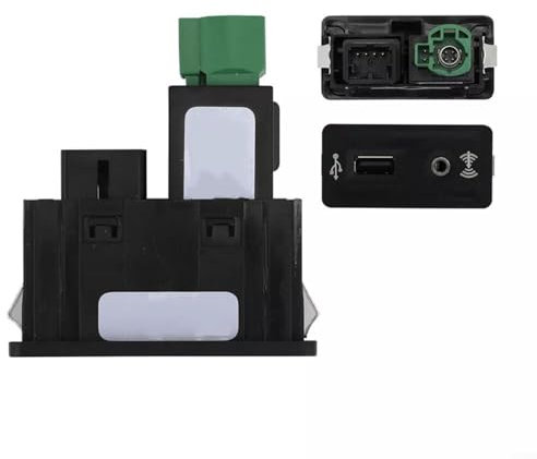 Fauhapyway Commutateur USB AUX pour voiture - Adaptateur AMI - Module MDI - Pour Golf 7 MIB2 - Interface CarPlay - Compatible avec le numéro de pièce 5G0035222E