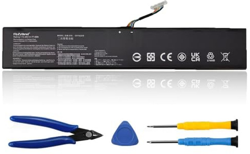 FlyZythrol C41N2208 Laptop Battery Compatible with Asus ROG Ally (2023) | RC71L NR2301L Handheld Gaming Console 4ICP5/42/79 0B200-04350000 15.48V 77.4Wh Li-ion