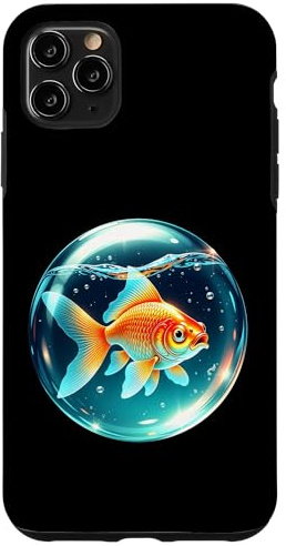 Screen Saver Mode Fish Bowl Case for iPhone 11 Pro Max