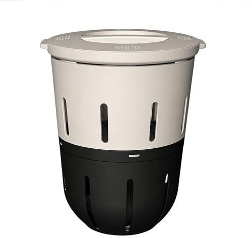 Lombricomposteur enterré | Capacité 12,5 litres pour compost de jardin | Décomposeur de déchets culinaires – Pour cultivateurs, propriétaires, autosuffisants, débutants, transpatio, projet