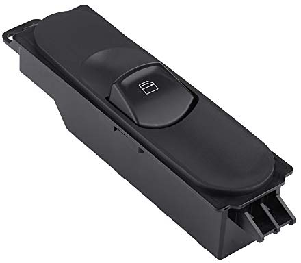 KIMISS Elektrischer Fensterheberschalter Vorderer rechter Schalter für Fensterheber für W639 / Vito Bus W639, 6395451413 (schwarz)