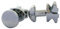 SOMATHERM FOR YOU - B21811B - O Haken für trockenes Handtuch Chrom - Rundrohr an der Schraube