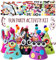Kegelhüte machen Aktivitätskit - DIY Kunst & Handwerk Projekt Set mit 12 bunten Hüten, Pompons und Aufklebern. Spaß Indoor-Familienzeit zu Hause. Handgemachte Dekoration und Geburtstagsfeier
