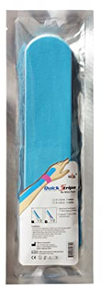 Nasara Original Kinesiologie Physio Sport Tape, Pain Packs, Quick Strips für Handgelenk, türkis