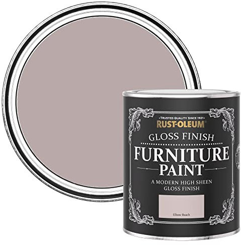 Rust-Oleum Peinture Rose pour Meubles, Finition Brillante - Elbow Beach 750ml