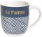 DRAEGER PARIS 1886 - Mug en Céramique Bleu 320ml - Le Parrain - Cadeau Ami, Famille, Parrain - Anniversaire, Baptême - Design Chic, Message Doré - Avec Boîte Cadeau Élégante