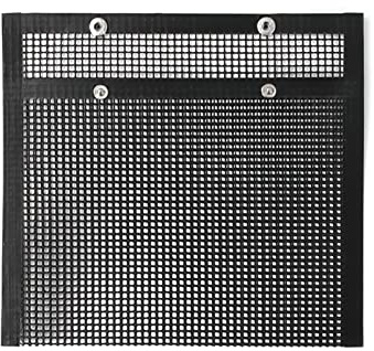 Kavolet BBQ Mesh Grill Bags, 9.4 x 5.5 Inch Reusable Grilling Pouches, Heat-Resistant & Non-Stick Barbecue Bag, for Charcoal Gas Electric Grills, BBQ Accessories