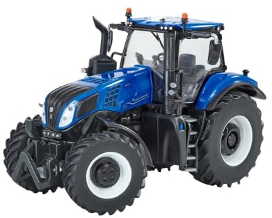 Britains New Holland T8.435 Genesis 43339, Collectable Tractor Accessory, Compatible with 1:32 Scale Farm Animals and Toys, Suitable For Collectors And Kids - 3 Years And Up, Multicolor