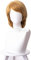 Wig Anime Cosplay Cos School Frozen 2 Cosplay Perücken ELSA Anna Kristoff Männer und Frauen Perücken Schneekönigin Prinzessin Haar Halloween Perücke Zubehör Anna (Color : Kristoff)
