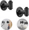 Sqxaldm Vintage Hängende Haken Vintage Industrie Haken Vintage Kleine Runde Wandmontage Eisenrohr Wandhalterung Rohr Stange Industrie Eisen Rohr Kleiderhaken für Homeindustrielle Dekoration(2 Stück