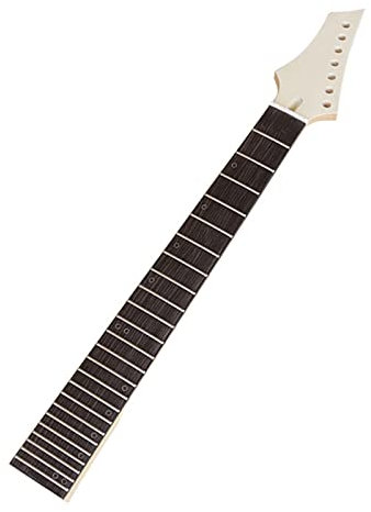 Remplacement du Manche de Guitare Manche De Guitare Électrique 24 Frettes Manche De Guitare 7 Cordes Érable du Canada Érable Brillant Pièces De Guitare