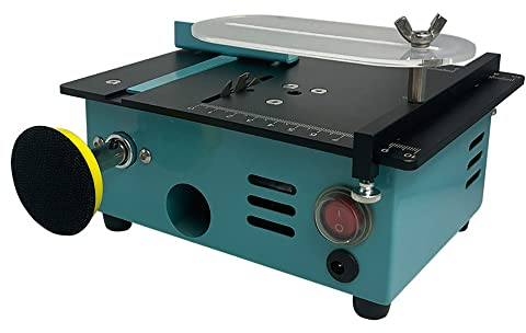 Jieotwice Multifunktionale Mini-Tischkreissäge, Elektrische Säge, Fräser, Holzbearbeitung, Drehmaschine, Sägebank, Verstellbarer Fräser Für Holz, Kunststoff, Acryl 96W