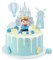 Daimay 10 Stück Prinz Tortendeko Riesenrad Schloss Kuchen Deko Mädchen Puppe Tortenaufsätze Geburtstag Cake Topper Cupcake Topper für Dusche Dekoration Hochzeit Geburtstag Party Dekorationen