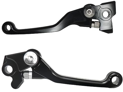 ACCOSSATO 1 Paar Hebel schwarz für Beta RR 125 2T 2018 bis 2022 (CC 125)
