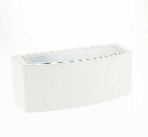 damastoreitalia Universo Applique led da esterno ip65 lampada a parete moderno E27 doppia luce (Bianco - Up&Down - E27) (ES64)