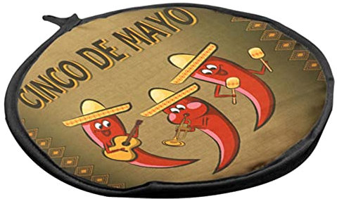Lambo Tortilla Warmer Pouch, 12 Inch Heat Container For Tortilla, Mexican Food Warming Trays, Food Warmer Holder, Mexican Food Warming Trays, Roti Holder, Insulated And Microwaveable