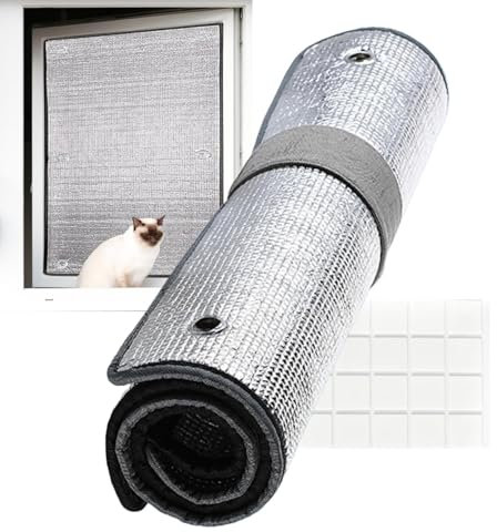 Rouleau isolant réfléchissant, film de fenêtre pour l'hiver, bloqueur de chaleur isolé en feuille d'aluminium, bouclier thermique isolant, barrière de rayonnement pour couvertures de fenêtre de toit