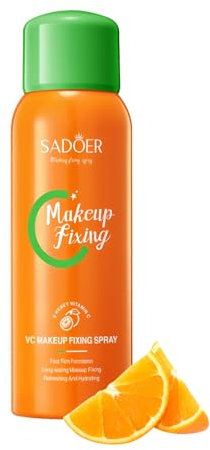 Feuchtigkeitsspendendes Spray + Primer + Wasser, erfrischendes Hautbindungsspray, mattes Finish, 5 schwere VC wasserdichte Make-up-Fixiernebel | Halt & Ölkontrolle schnelle Filmbildung, 150 ml