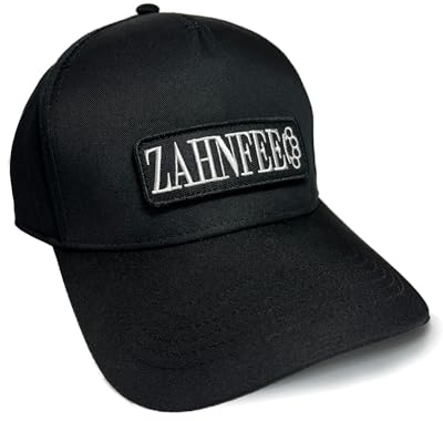No Face No Name Basecap Zahnfee in schwarz I Unisex frei einstellbar I bestickter Patch I Snapback Cap Kappe Mütze