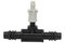 10PCS Garten Micro Drip Bewässerung Fitting 8/11mm Reduziert T-Connector Zu 4/7mm Barb Adapter 3/8'' zu 1/4'' Reduzieren T