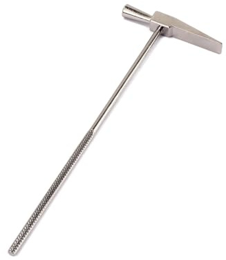 Toyvian Daumenklavier-stimmhammer Aus Poliertem Stahl Zum Stimmen Und Einstellen Der Tonhöhe Für Kalimba Mbira Sanza Tragbares Reparaturwerkzeug