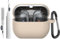 Coque Samsung Galaxy Buds3 / Buds3 Pro (2024) Silicone Étui avec Porte-clés et Kit de Nettoyage, Protection Anti-Rayures Housse Compatible avec Samsung Galaxy Buds 3 Série