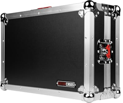 Gator Cases G-Tour Series Flight Case – Tour-Style Koffer für Yamaha DM3 Digitalmixer – Roto-Molded mit Eva-Polsterung – Stoßfest und wetterfest (GTOURYAMDM3-NDH), Schwarz
