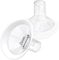 Pack of 2 21 mm Soft Breast Shields with 106 Degree Opening Angle for Medela Breast Pumps, PersonalFit, Freestyle, Maxflow, Freestyle Flex Swing Maxi Connector, Lansinoh Signature Pro