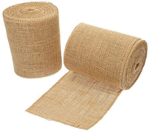 SHINEOFI 2rouleaux Toile Jute pour Protection Arbres Mètres Chacun Emballage Anti-Gel et Vent