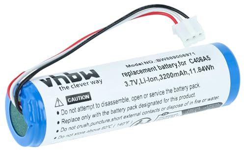 vhbw Akku kompatibel mit Marshall WILLEN Lautsprecher Boxen Speaker (3200 mAh, 3,7 V, Li-Ion)