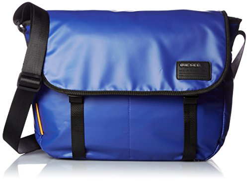 Diesel Men's Discover Messenger Bag, surf blue, One Size