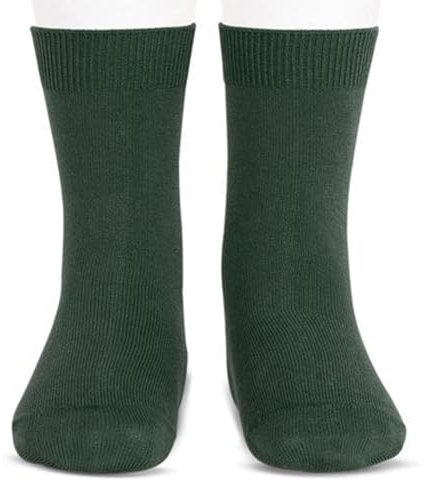 Calcetines Cóndor cortos lisos (2, Verde Botella)