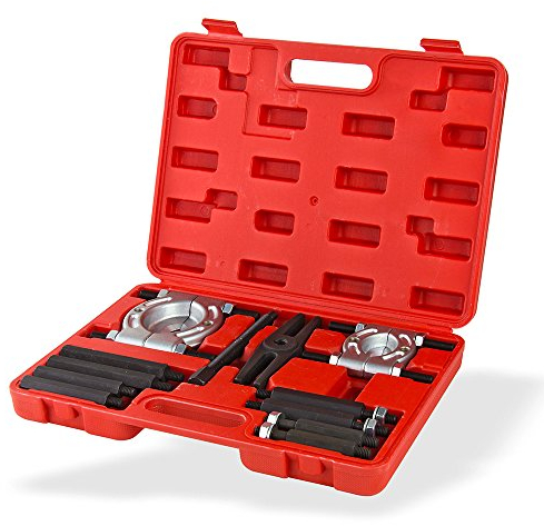 VENDEUR PRO 12tlg. Lagerabzieher Set Trennmesser Satz Polradabzieher Lagerauszieher Kugellager
