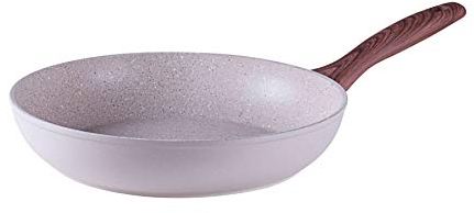 Sambonet Rock'n'Rose Sartén multiuso Alrededor - Cacerola (Alrededor, Sartén multiuso, Rosa, Quarzotek, Aluminio, Cerámico, Gas, Inducción)