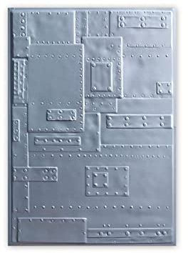 Sizzix 662717 Embossing Folder Foundry - Multi-Colour, One Size