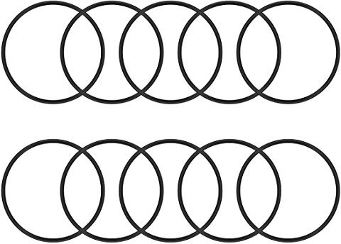 sourcing map 10 Stück O Ring 68,8mm x 75mm x 3,1mm Dichtung Metrische Nitrilkautschuk Dichtungsringe Dichtungen für Sahnespender Poolpumpe Schnellkupplung Umfülladapter