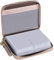 ehsbuy Portefeuille Porte-Cartes De Crédit Zippé en Cuir Véritable pour Femmes Bloquant 40 Emplacements pour Cartes