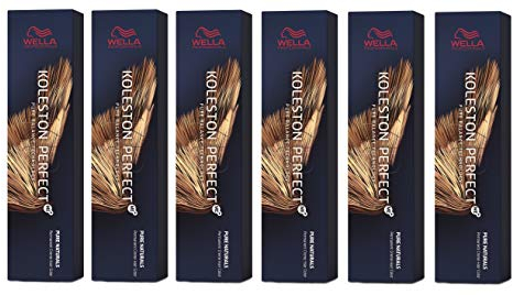 6er Wella Koleston Perfect ME+ 6/73 Dunkelblond Braun Gold 60 ml