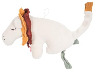 kikadu Kleine Spieluhr Löwe - Babyspielzeug aus 100% GOTS-zertifizierter Bio-Baumwolle