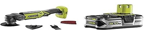 Ryobi ONE+ R18MT-0 18V Cordless Multi tool (Zero tool) & RB18L50 ONE+ Lithium+ 5.0Ah Battery, 18 V