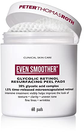 Peter Thomas Roth Even Smoother Glycolic Retinol Resurfacing Peel Pads