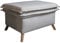 MIUFORM Pouf Hocker Sitzhocker Wohnzimmer ǀ Charming Charlie XL Slim Sitzpouf ǀ 90 x 70 x 51 cm (Beige)