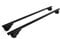 OMAC Dachträger Gepäckträger kompatibel mit Nissan Qashqai J11 2014-2021 Metall Schwarz 2X