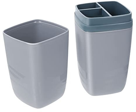 PLAFOPE Tragbarer Zahnbürstenbecher Aus Langlebigem Umweltfreundlichem Material Kompakt Und Leicht Für Reiseetui Zahnbürsten Zahnpastahalter Praktisches Reiseaccessoire Für Unterwegs