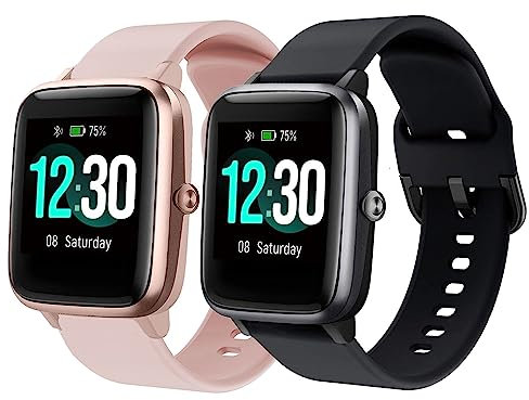 Harikiri Correas de Reloj Inteligente para ID205L,19mm Silicona Correa para Veryfitpro,Yamay fitness,GRV,Willful,Popglory,UMIDIGI,ID205S ID205G ID215G ID216 SW020 SW023 WF021 Smartwatch