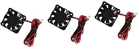 ULTECHNOVO 3pcs Usb Cooling Fan Brushless Printer Accessory Dust Filter High Performance Easy Install