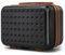 Kono Vanity Case Rigide ABS Léger Portable 31x18x22cm Trousse de Toilette pour Voyage (Noir)