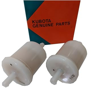 Kubota Dieselfilter 2 Stück D722 D1803 V1305 V2203 V2403 V3300 WG972 Z482